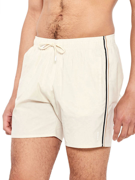 Boss Iconic Men's Swim Shorts Beige