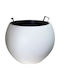 TnS Plastic White Plant Pot 38x29cm