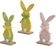 Fabric Rabbit 3 Colors 5x8.5x19cm
