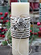 Gerakis Weihnachtskerze 20x6,5cm