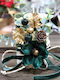 Gerakis Weihnachtskerze Weiß 10x6,5cm