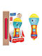 Easter Candle Musical Baby Microphone With Music For 6+ Months AS