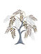 Weihnachtsdekorationen mit Bäumen Metallisches Baum 70cm Gold