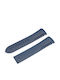 Omega Gummi-Armband Blau 22mm