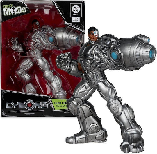 Action Figure Dc Direct Collector Vinyl Cyborg By Todd Mcfarlane 12cm