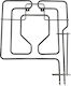Siemens Bosch Αντίασταση Ανω Φούρνου 208489 Original