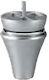 Plastic Furniture Leg Ms Manolya Ca 272-11 Φ9cm Height 12cm Satin