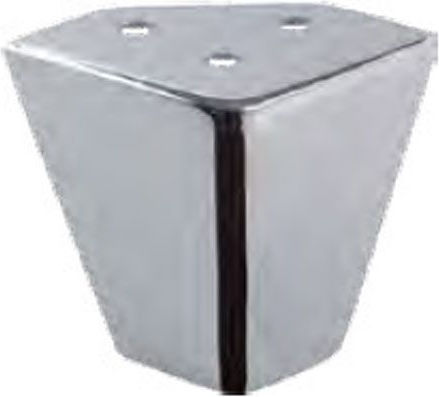 Metallic Furniture Leg S 07/1 Height 70mm Matte