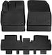 Set Față și Spate Covoare Auto 4 Bucăți Pentru Toyota Proace Honda City Ford Edge Negre