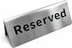 Σταντ Ινοχ Reserved 12x5cm Ky-69 Inox