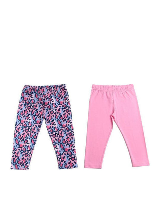 Set Kids Cycling Short Leggings Lilac/Pink