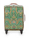 PiP Studio Cabin Travel Suitcase Green with 4 Wheels Height 47cm