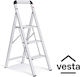 Vesta Aluminum Ladder with 3 Steps 39cm