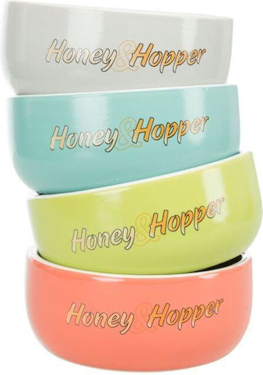 Trixie Honey & Hopper Bowl for Rabbits and Rodents Pink