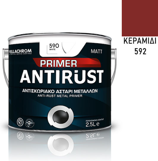 Pellachrom Αστάρι Κατάλληλο για Μέταλλο 2.5lt
