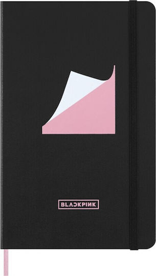 Moleskine Notebook Notebook Ruled with Hard Cover and Pen Case Pink