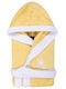 Greenwich Polo Club Kids Bathrobe Essential Yellow Hooded
