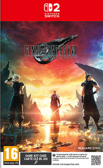 Final Fantasy VII Rebirth (Game-Key Card) Switch 2 Game