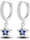 Amalfi Accessories Kinderohrringe Sterne aus Silber
