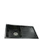Sanitec 337 Classic Drop-In Kitchen Sink from Synthetic Granite L86xW50cm