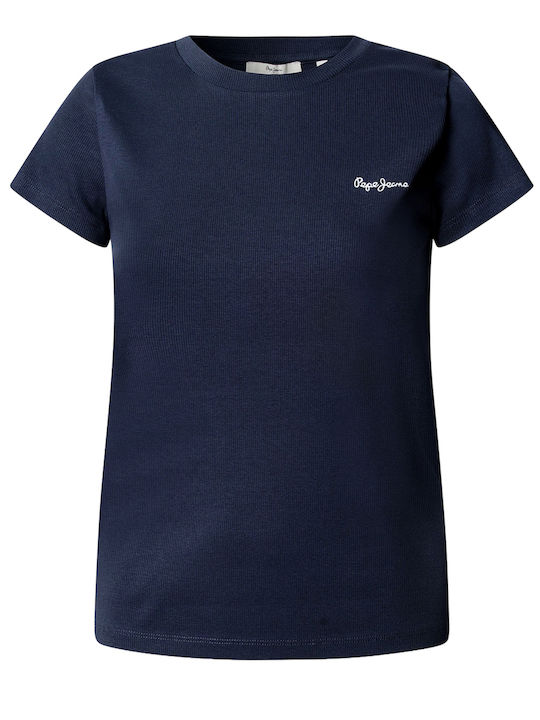 Pepe Jeans 'merida' Γυναικεία Μπλούζα Dulwich Blue
