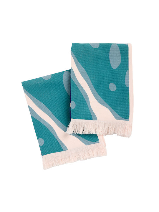 Das Home 0888 Ποτηρόπανο από 100% Βαμβάκι 30x50cm 2τμχ