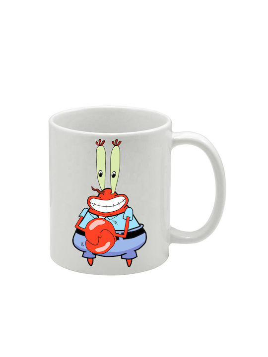 White SpongeBob Mug