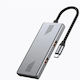 Gembird Hub 4 Θυρών USB 3.2 με σύνδεση USB-C Ασημί