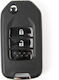 Car Key Shell Honda Civic City Accord Cr-v 2 Buttons