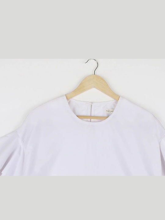 Rock Club Women's Blouse White