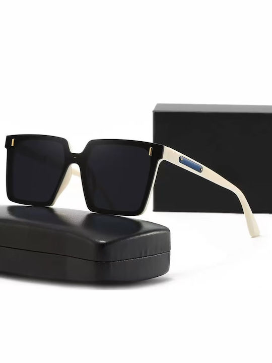 King Unisex Γυαλιά Ηλίου με Μαύρο Σκελετό και Μαύρο Polarized Φακό SUNKI345-SN046