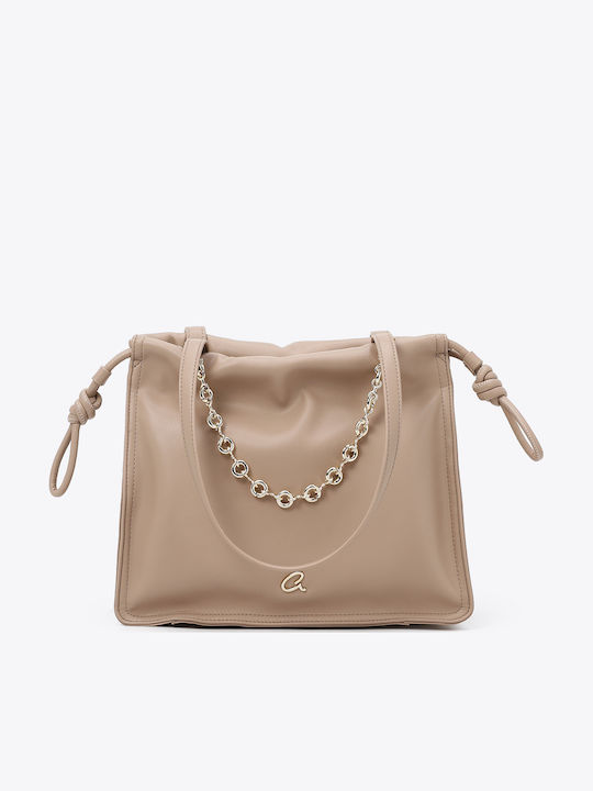 Axel Women's Shoulder Bag Beige