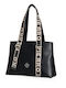 Strap Women's Shoulder Bag Black