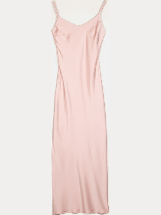 Rock Club Summer Maxi Evening Slip Dress with T...