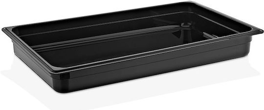 Culinaro Polypropylene Gastronorm Tray 1/1-65 530x325x65mm 8.5lt Black