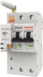 iHunt Elektrische Schaltpaneel-Druckknopfschalter WiFi 40A