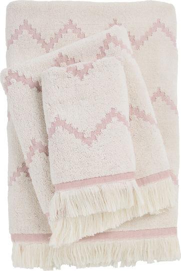 Das Home Handtuch-Set 3 Stück Best Nude Gewicht 450gr/m²