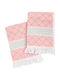 Das Home Hand Towel 0893 30x50cm Gray 2 Pieces