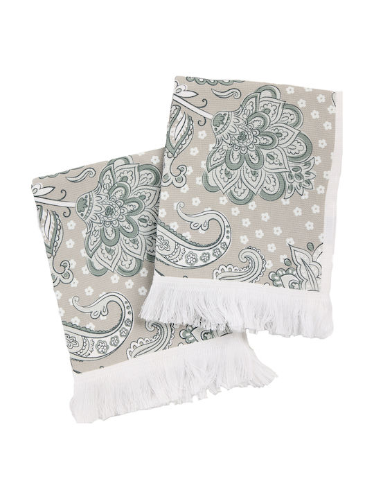 Das Home Handtuch 0890 30x50cm Grau 2 Stück
