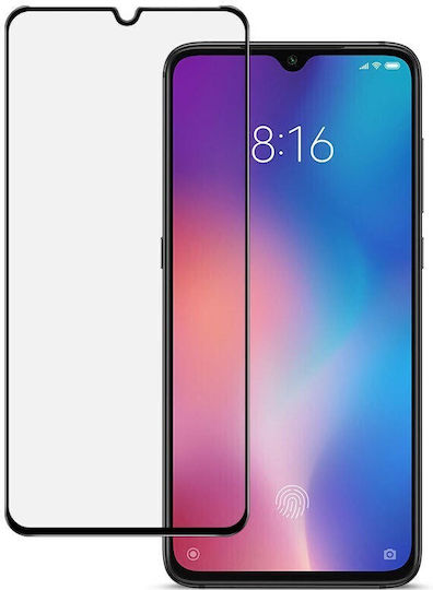 0.33mm Full Glue Full Face Tempered Glass Black (Realme 6i)