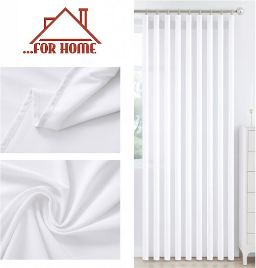 Galifas Curtain With Pencil Pleat Bel Mondo White 270x280cm