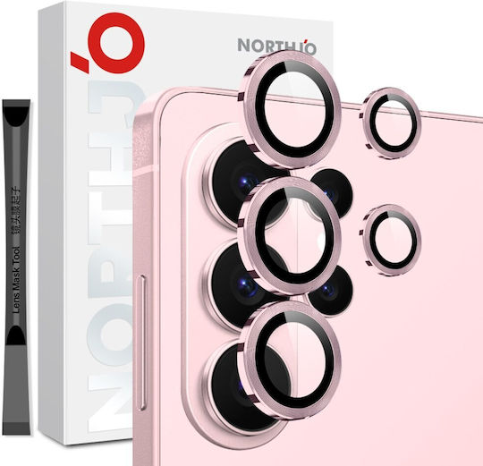 Northjo Camera Protection Tempered Glass Pink for Samsung Galaxy S26 Ultra 5g