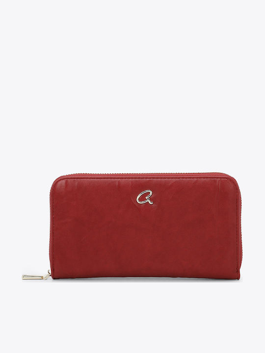 Large Women's Wallet Red