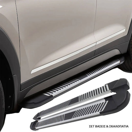 Side Steps Brackets Citroen Berlingo 2019 Fiat Doblo 2022 Opel Combo 2019 Peugeot Partner 2019 Rifter 2019 Toyota Proace City 2019 Pl 203cm 2 Aluminum Pieces