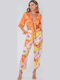 Women's Satin Trousers Pink