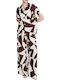 Damenhose mit Gummiband Braune