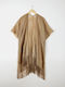 Rock Club Women's Beachwear Gold Kimono