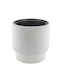 TnS Vega Plastic Flower Pot White 36.5x38cm