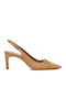 Leder Pumps Braune
