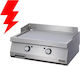 Oztiryakiler Elektrisches Kommerzielle Flachgrill 80x70x28cm 9kW mit Chromplatte